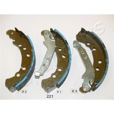 Imagen de ASHIKA 55 02 221 Zapatas de Freno Eje trasero 200 38,5 TOYOTA: Yaris II Hatchback