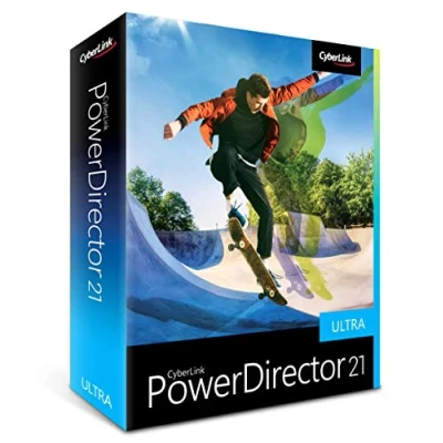 Imagen de CyberLink PowerDirector 21 Ultra Universelle Videobearbeitung Lebenslange Lizenz BOX Windows (64 Bit)
