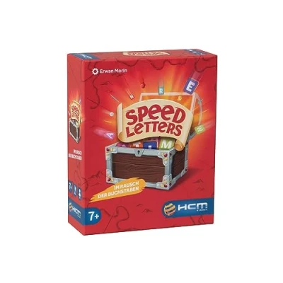 Imagen de HCM Kinzel Speed Letters Cartas o Juego de Mesa, Multicolor (55201)