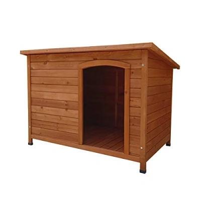 Imagen de Caseta de Perro Mediano Gardiun Malik 104x70x66 cm con Tejado a 1 Agua y Cubierta Asfáltica