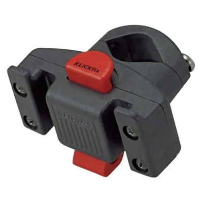 Imagen de ADAPTADOR DE MANILLAR KLICKFIX PARA CADDY NEGRO