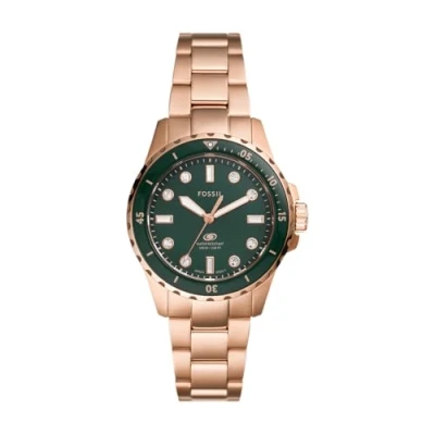 Imagen de Fossil Reloj Analógico para Mujer de Cuarzo con Correa en Acero Inoxidable ES5371