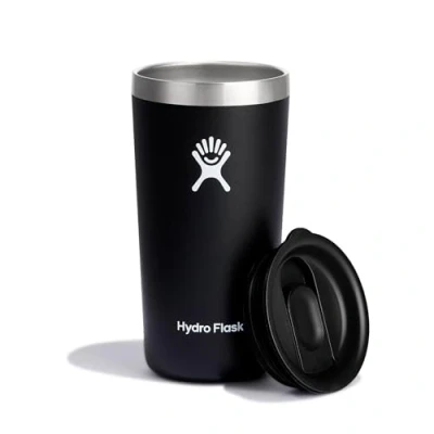 Imagen de Hydro Flask Tumbler Vaso Térmico 354 ml (12 oz) con Tapa a Prueba de Derrames Cerrable Acero Inoxidable Doble Pared Aislamiento al Vacío Black