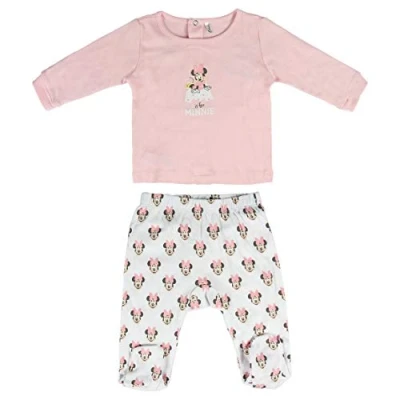 Imagen de Minnie Mouse 2200005549 Set Regalo bebés, Rosa/Blanco, 1 A 3 Meses