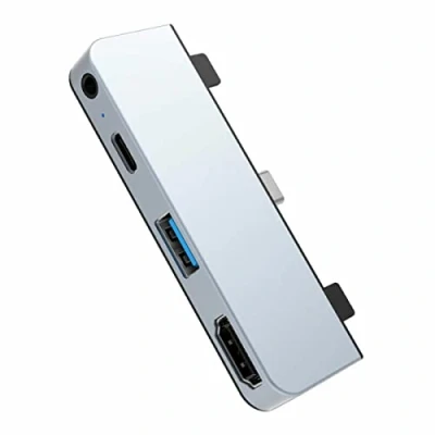 Imagen de Hub USB Hyper HD319E, 4 Puertos en 1, C, 5 Gbit/s, Gris