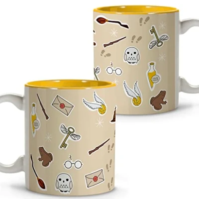 Imagen de Taza Harry Potter. Tazas Originales para Regalar. Regalos Frikis. Cerámica. 330ml. Magia