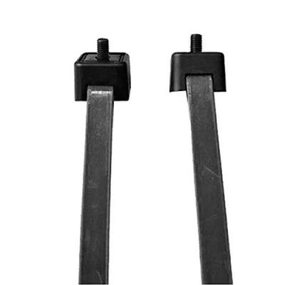 Imagen de ABUS Correas tensoras Adaptador LH para fijar candados de cuadro a la bicicleta negro