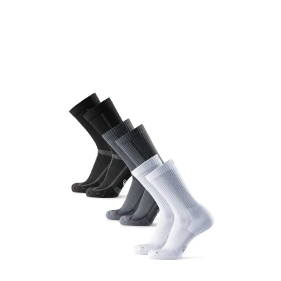 Imagen de Danish Endurance 3 PACK Calcetines, Hombre, Talla: 39 42, black grey white