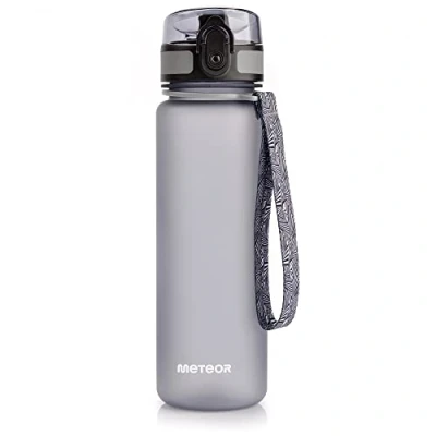Imagen de meteor Botella Agua sin BPA Tritan Plastico Water Bottle Reutilizable para Niños Juventud y Adultos Deportes Oficina Escuela Gimnasio Ciclismo Correr Picnic