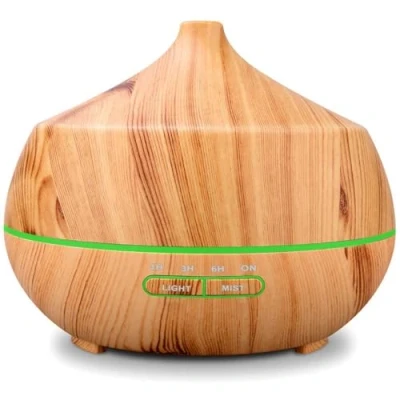 Imagen de Humidificador Aceites Esenciales Difusor de Aromas: 400ml Ultrasónico Esenciales, Aromaterapia Difusor, Aromas para Hogar Casa Oficina Dormitorio Yoga SPA