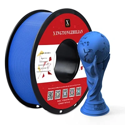 Imagen de Filamento para impresora 3D PETG+, PETG+ 1.75mm, Precisión dimensional +/ 0.02mm, Carrete de 1kg impresión impresoras 3D,Azul