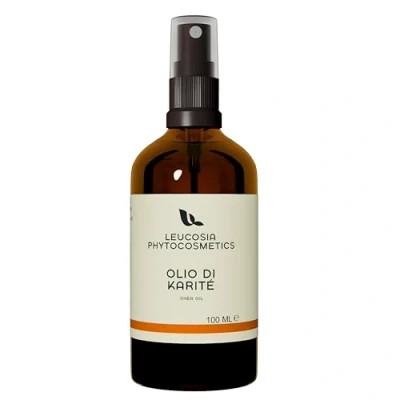 Imagen de Leucosia Manteca de Karite líquido Aceite Esencial pura nutritivo Pelo y Piel 100% natural 100 ml