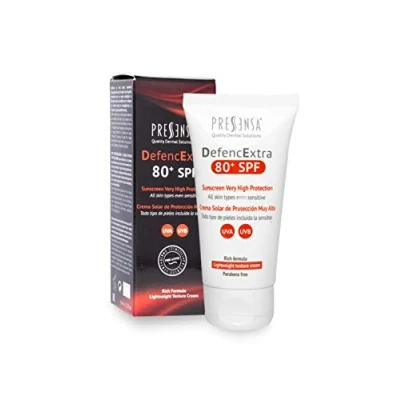 Imagen de DefencExtra 80 SPF Crema solar de protección muy alta con filtros solares UVA/UVB 50 ml