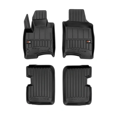Imagen de FROGUM proLine 3D 3D409934 Juego de alfombrillas suelo Caucho delante y detrás 4 negro Adaptado FIAT: Panda III Hatchback