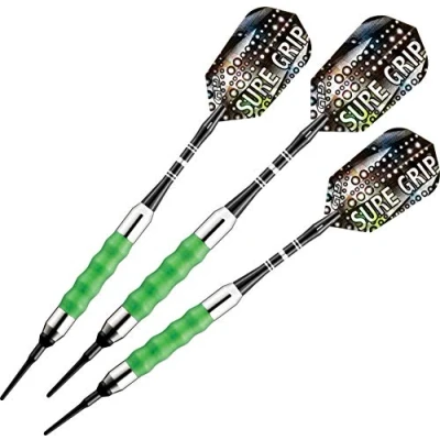 Imagen de Viper Sure Grip Dardos de Punta Suave, Unisex, 20 0005 18, Verde, 18 Grams