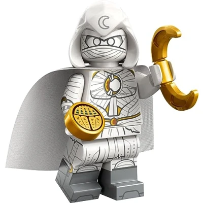 Imagen de Toynova Selección: Lego 71039 Minifiguras Marvel Serie 2 Minifigures Coleccionables Figuras + postal gratis (02 Moon Knight)