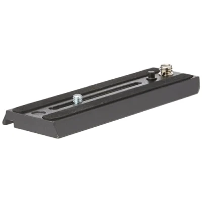 Imagen de Manfrotto 509PLONG Zapata rápida para rótula Fluid 509HD, Negro