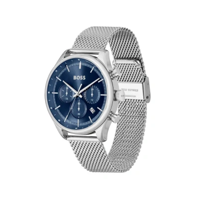 Imagen de BOSS Gregor Cronógrafo, Hombre, Talla: One Size, Silver/blue