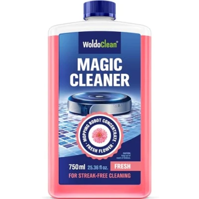 Imagen de WoldoClean Limpiador de suelos para robots 750ml apto baldosas cerámica, gres porcelánico, azulejos esmaltados y