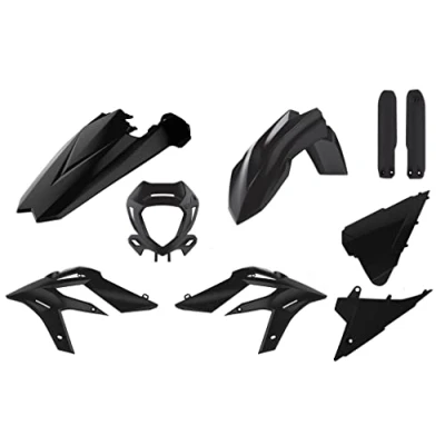 Imagen de Polisport 91060 Kit de Réplicas Plásticas Enduro para los que buscan la calidad OEM motocicletas BETA en color negro