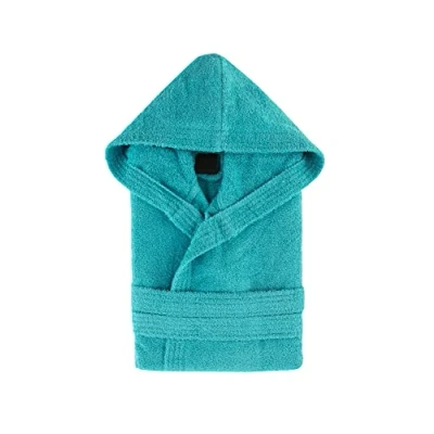 Imagen de Top Towel Albornoz Unisex de ducha para hombre o mujer con capucha 100% Algodón 500g/m2 rizo