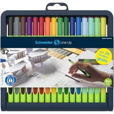 Imagen de Schneider Line Up Estuche desplegable, 32 unidades, muy grande,