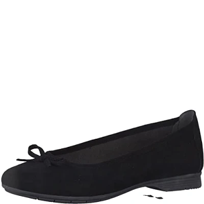 Imagen de Jana 8 22164 20, Zapatos Tipo Ballet Mujer, Black, 39 EU Ancho