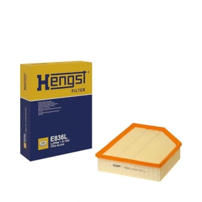 Imagen de HENGST FILTER E836L Filtro de aire 61 231 302 Cartucho filtrante VOLVO: XC90 I