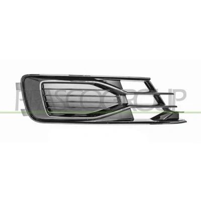 Imagen de PRASCO AD0402123 Rejilla Parachoques sin orificio(s) para faros antiniebla Delante, derecha brillante AUDI: A6 C7 Avant, Berlina