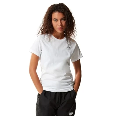 Imagen de THE NORTH FACE Cúpula Camiseta, TNF White, Extra Small para Mujer
