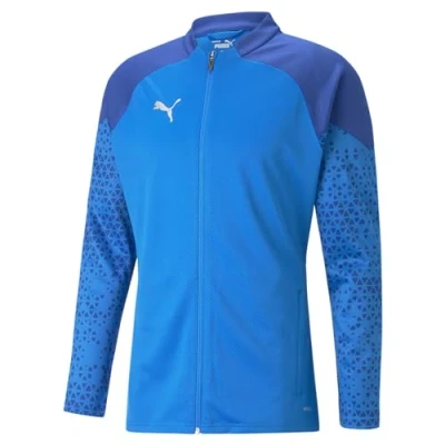 Imagen de PUMA Chaqueta de Entrenamiento Teamcup Punto, Hombre, Limonada Azul Eléctrica, L
