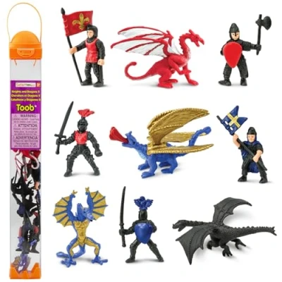 Imagen de Safari Caballeros + Dragones 2 Animales, Multicolor (S686104)