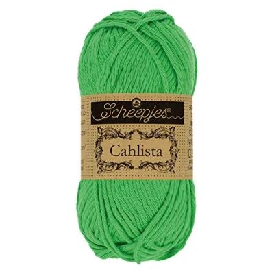 Imagen de Scheepjes 389 Manzana Verde Calista Hilo 10x50g