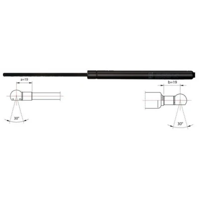 Imagen de METZGER 2110465 Amortiguador de maletero 530 490 AUDI: A4 B7 Avant