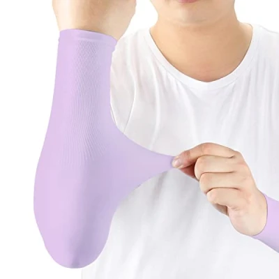 Imagen de Mangas de compresión con protección UV para brazo refrigeración, deportes, tatuajes, ciclismo, golf, baloncesto, correr, pesca, deportes al aire libre, 7 pares hombres y mujeres