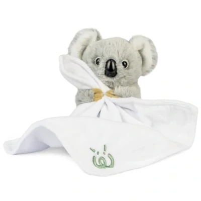 Imagen de Living Nature Naturli Peluche de Koala para bebé, Incluye Manta, Animal la Selva Esponjoso y tierno, Regalo Suave recién Nacidos bebés