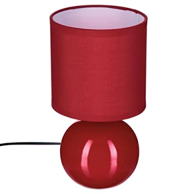 Imagen de ATMOSPHERA CREATEUR D&#039;INTERIEUR Lámpara de mesa madera blanca