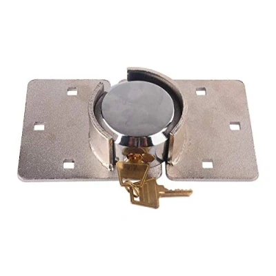 Imagen de Heavy Duty Van Garage Shed Door Security Padlock &amp; Hasp Set High Shackle Lock 73mm Steel with Bolt
