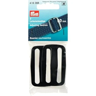 Imagen de Prym Adjusting Buckles, Black, Talla única