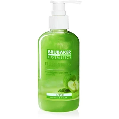 Imagen de BRUBAKER Cosmetics Jabón líquido Manzana Para manos higiénicamente limpias Fórmula extra suave e hidratante