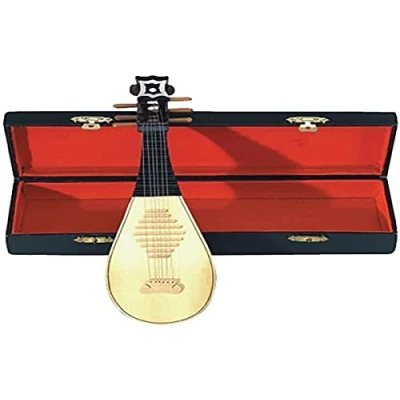 Imagen de GEWA 980660 Instrumentos en miniatura, laud con estuche, 15 cm