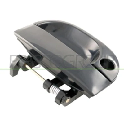 Imagen de PRASCO HN9228101 Manecilla de Puerta exterior, Atrás derecha con ojo cerradura negro liso HYUNDAI: H 1 Furgón, / Starex MPV