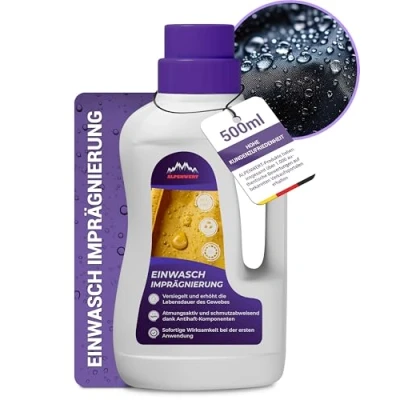 Imagen de ALPENWERT® Detergente impermeabilizante [fabricado en Alemania] para ropa de exterior, funcional, esquí, Gore tex, etc