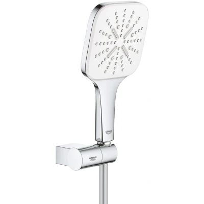 Imagen de Grohe 26589000 Rainshower SmartActive 130 Cube Conjunto de Ducha con Soporte 3 chorros,