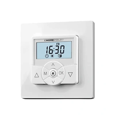 Imagen de HOMEPILOT Temporizador Premium digital con programas extensos para controlar casi cualquier motor de persiana.