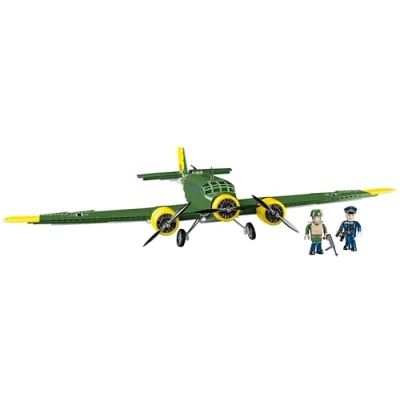 Imagen de COBI 5710 Ejército Historical Collection WWII Junkers JU 52/3M [KLOCKI], Multicolor, 500