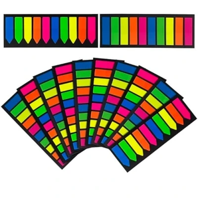 Imagen de Mesybveo Marcapaginas Adhesivos, Notas Adhesivas Índices, Marcadores Adhesivos (2400)