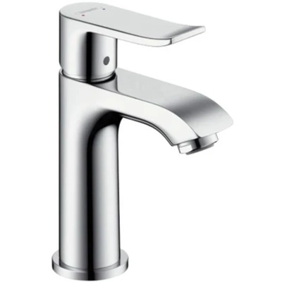 Imagen de Hansgrohe 31186000 Metris grifo monomando de lavabo 100 sin vaciador automático, cromo, mm