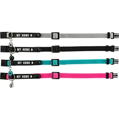 Imagen de TRIXIE Collar para Gatos con Placa identificativa Gatos, Colores Surtidos. 1 unidad.
