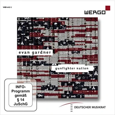 Imagen de Evan Gardner: Gunfighter Nation [Opera Lab Berlin; Antoine Daurat; Bergen Philharmonic Orchestra; Anne Montandon; Dima Slobodeniouk] [Wergo: WER 64232] [Reino Unido] [DVD]
